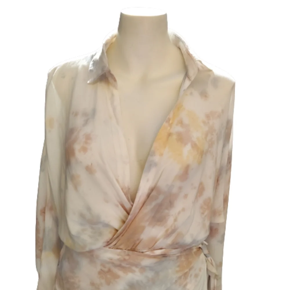 Young Fabulous and Broke Tie Dye Wrap Dress - Picture 3 of 16